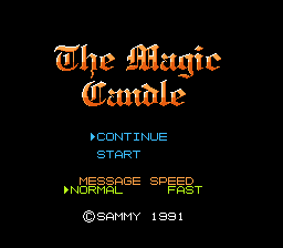 Magic Candle screenshot 2 for Famicom